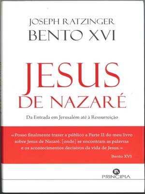 cover image of Jesus de Nazaré